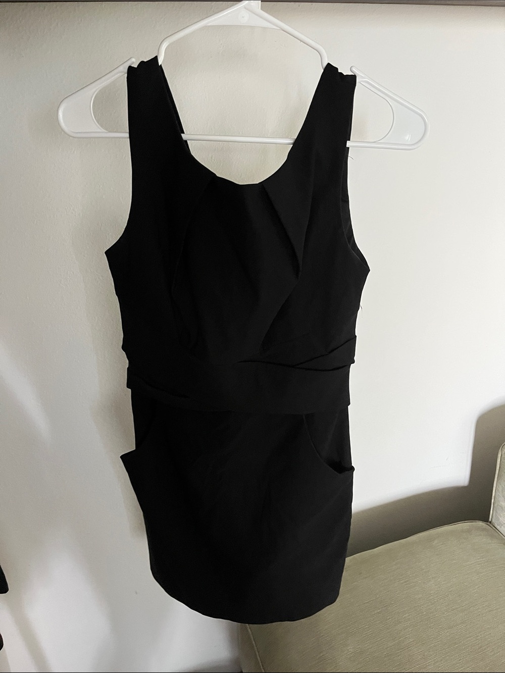 Classic Black Sleeveless Sheath Dress
